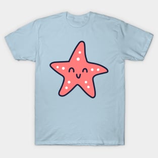 Cute Kawaii Starfish Summer T-Shirt